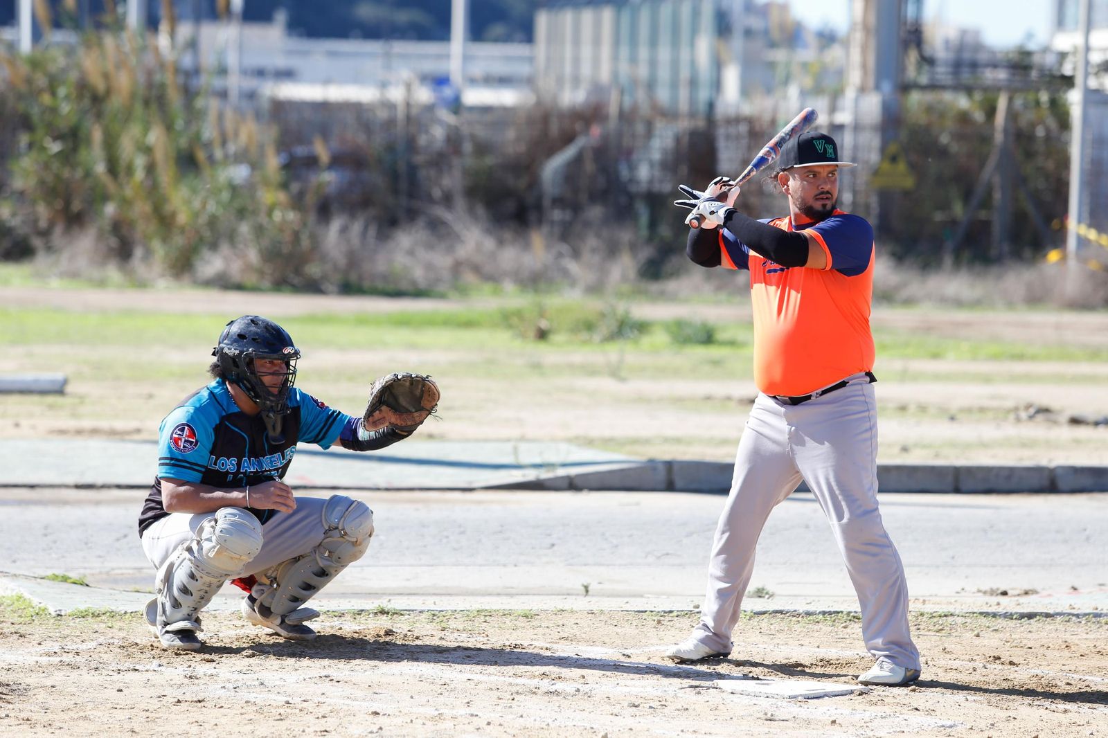 Las fotos del equipo de béisbol Los Ángeles de La Línea