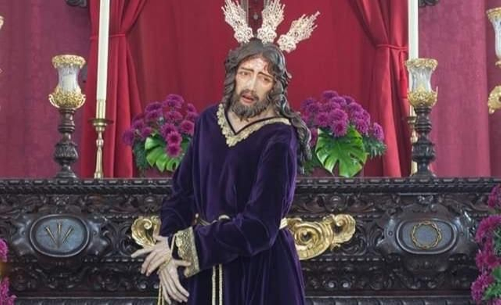 La imagen de Nuestro Padre Jesús del Prendimiento de Sanlúcar.