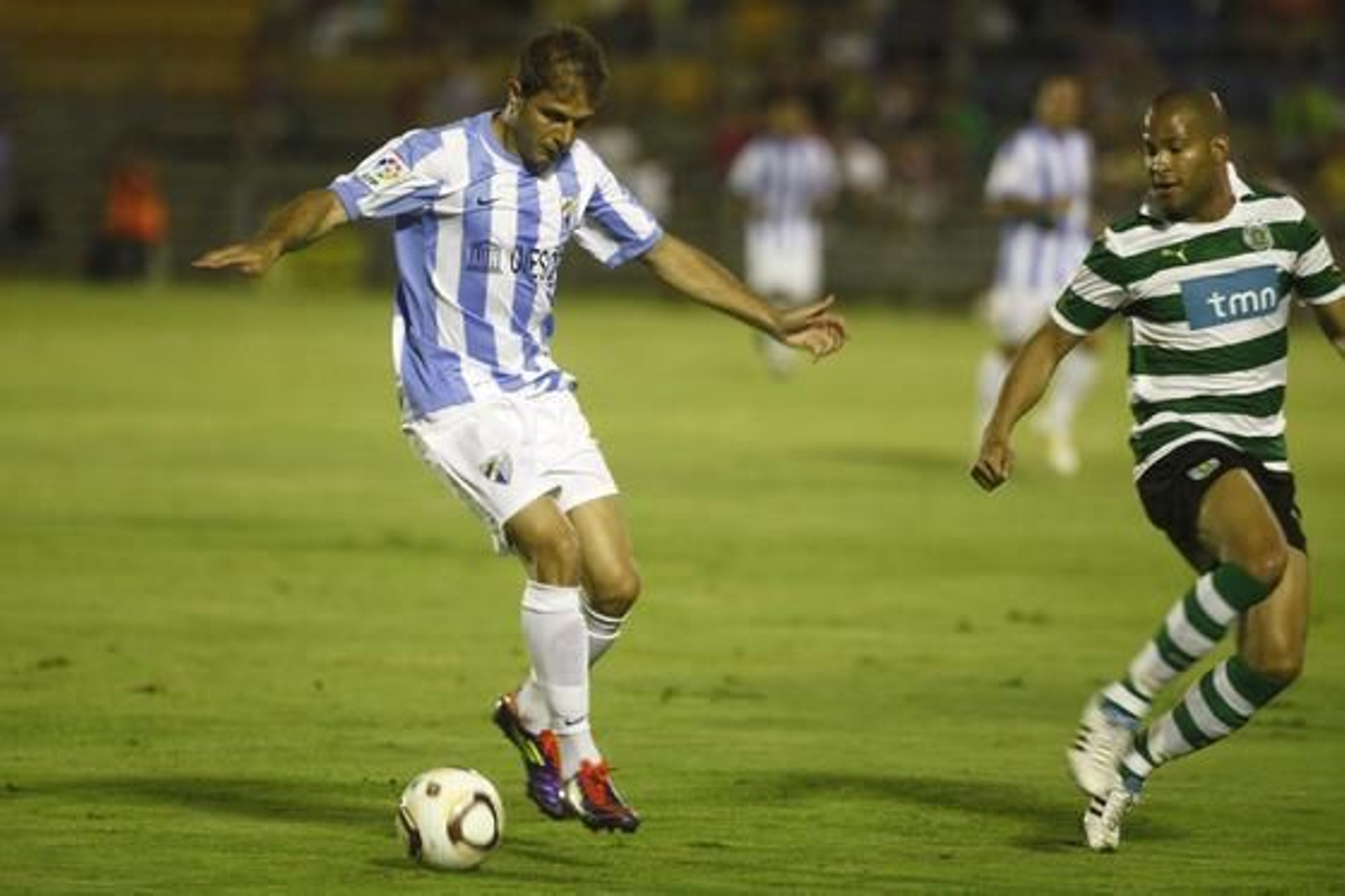 Joaquín estuvo muy activo en la primera parte. 

Foto: Jesus Marin