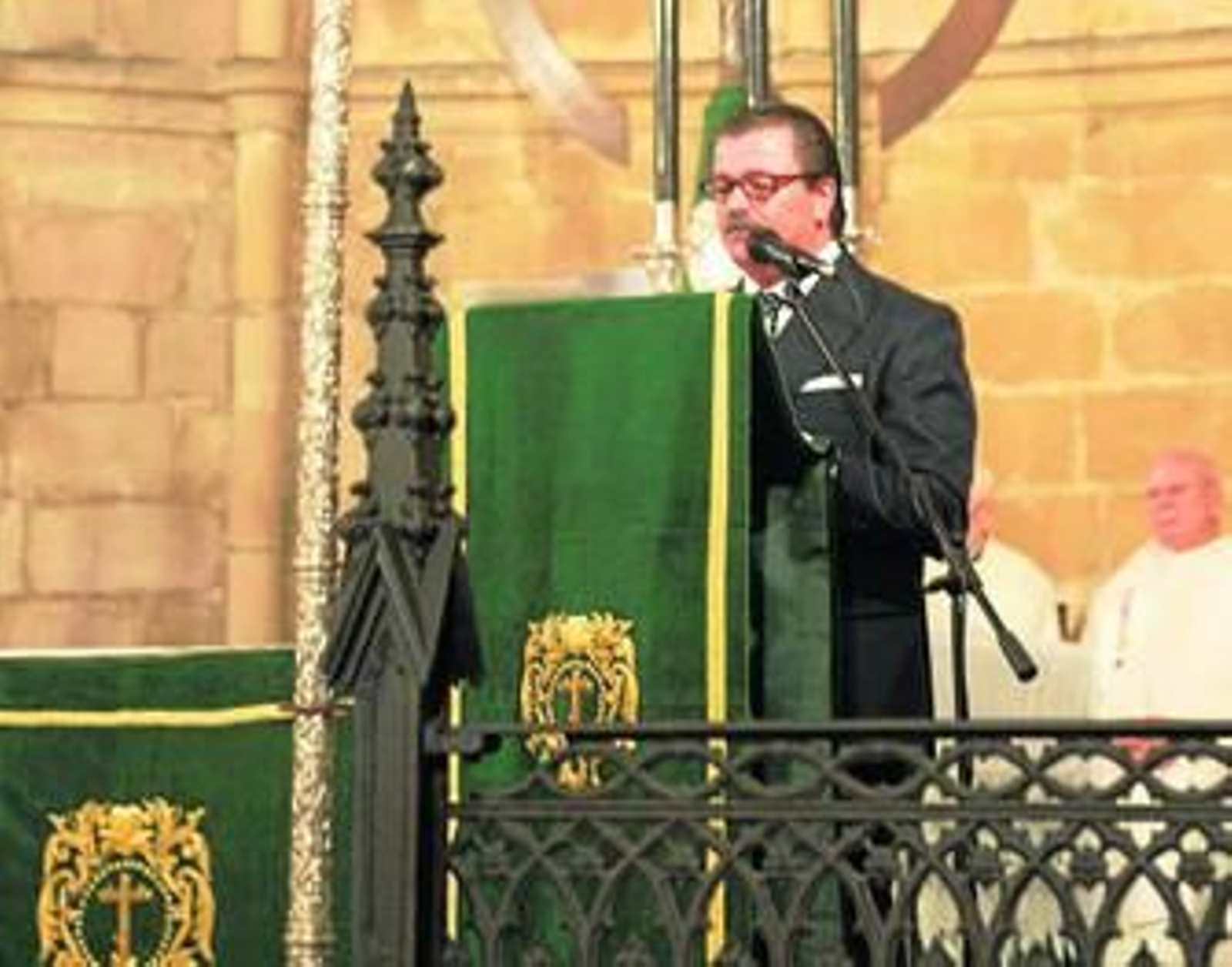 El hermano mayor el día de su toma de posesión en el cargo.