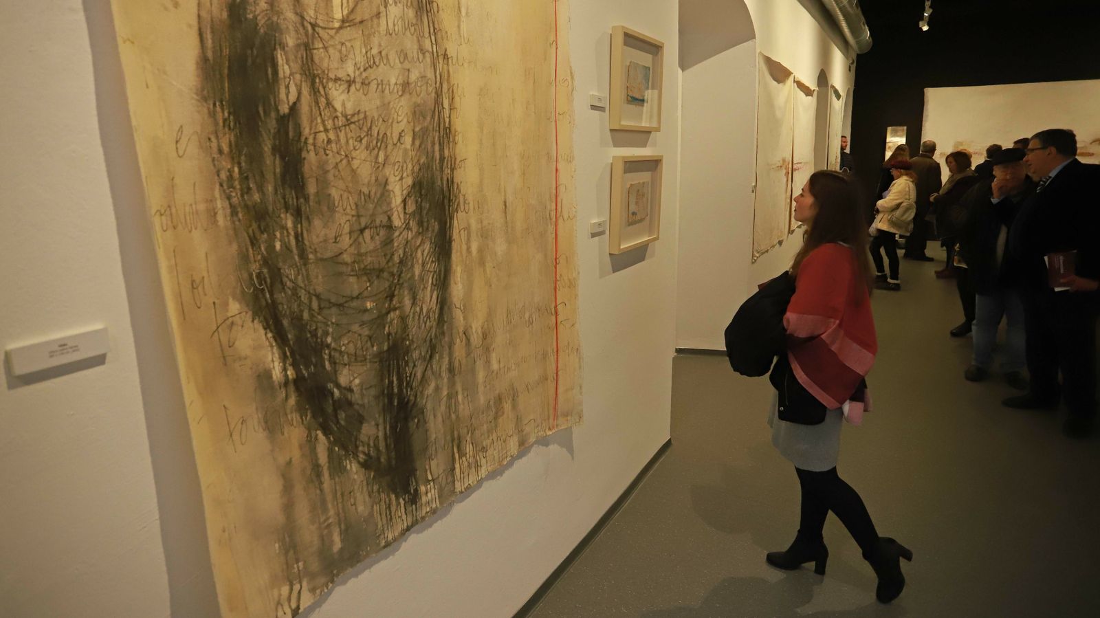 Inauguración de la exposición de Blanca Orozco en el museo municipal  de Algeciras