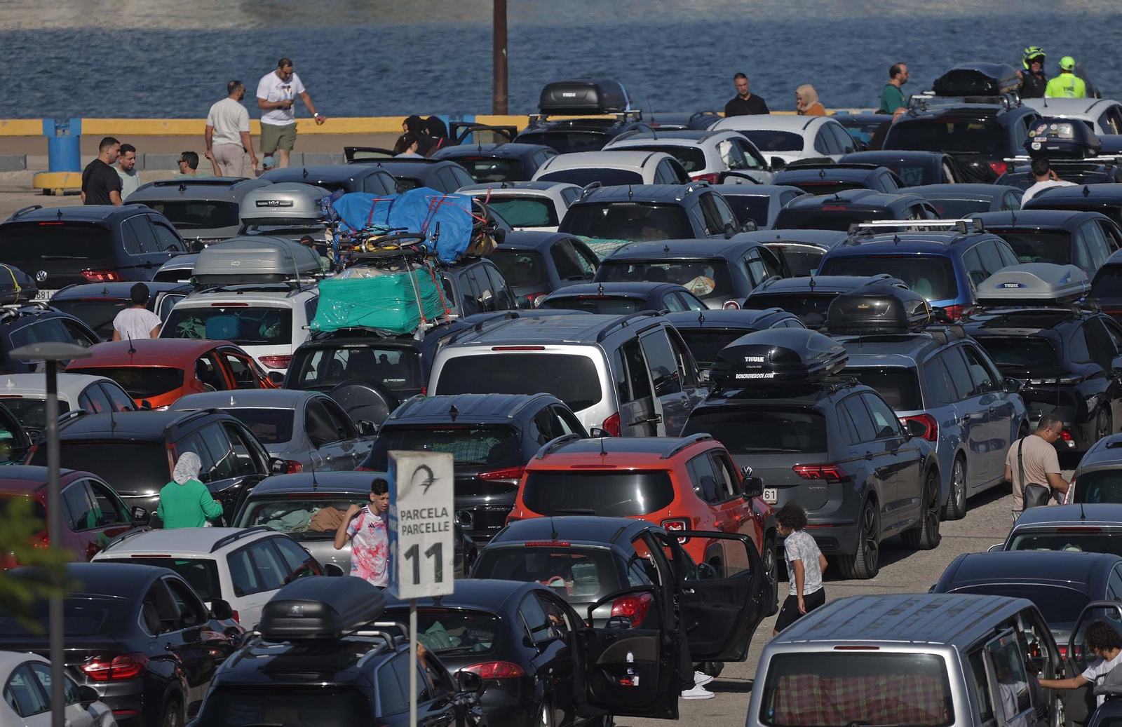 Fotos del primer sábado de agosto en la Operación Paso del Estrecho en Algeciras