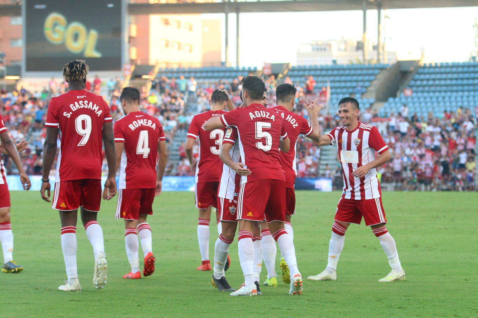 Las imágenes del UD Almería-Albacete (3-0)
