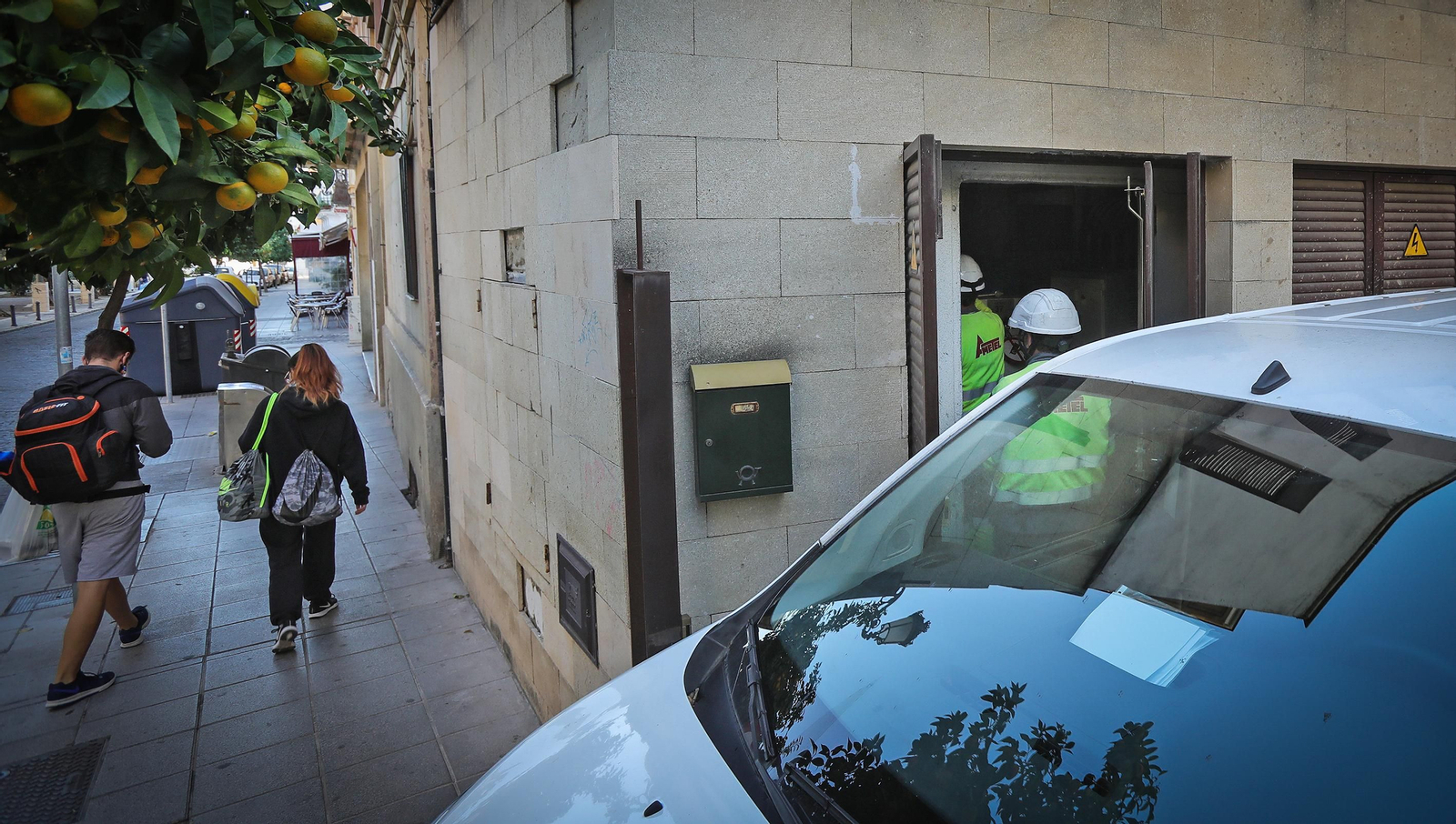 Bares y comercios principales afectados por los cortes de luz en el centro de Jerez