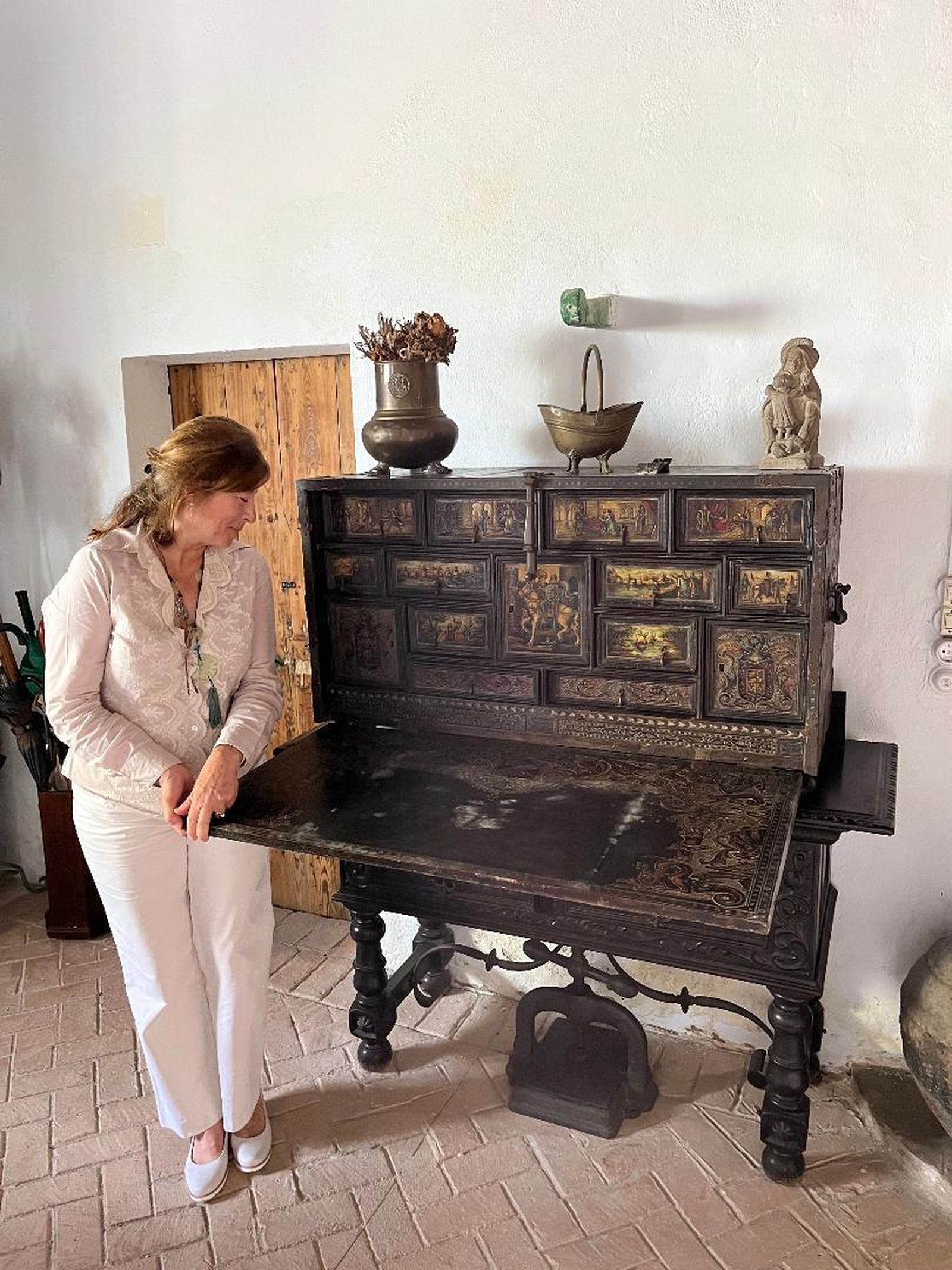 Fotos de la casa familiar de la pintora Marusela Pérez-Maximo