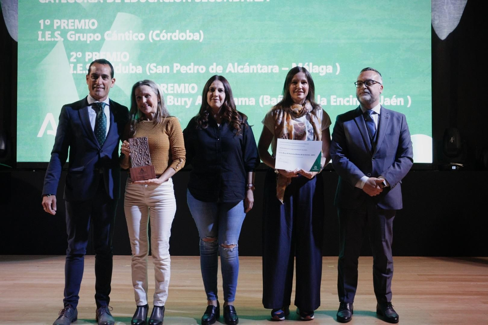La entrega de los Premios de Buenas Prácticas en Bibliotecas Escolares y Fomento de la Lectura de Córdoba, en imágenes