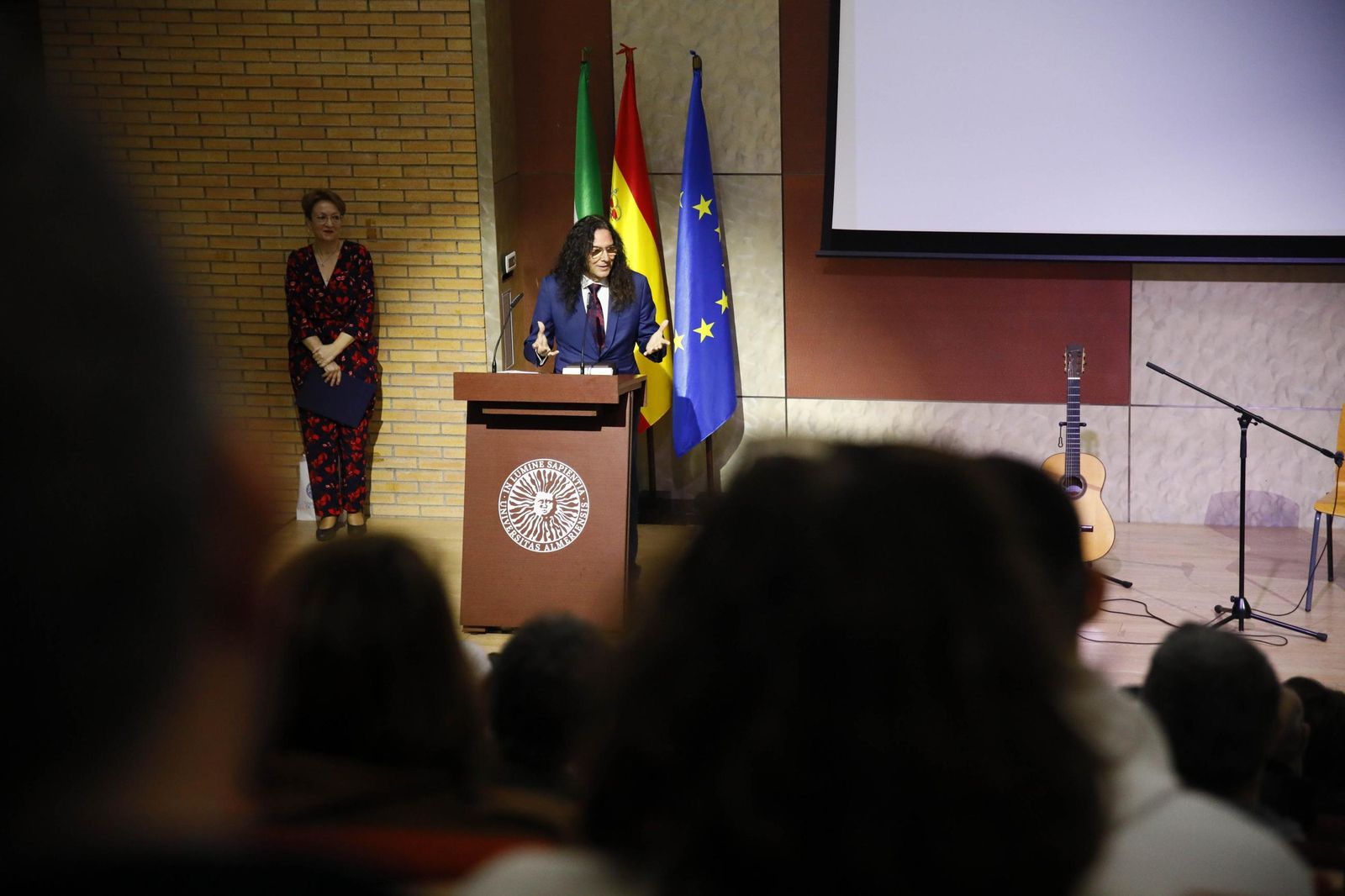 Las imágenes del acto de entrega de la Medalla de Oro a José Fernández Torres Tomatito, en la Universidad de Almería