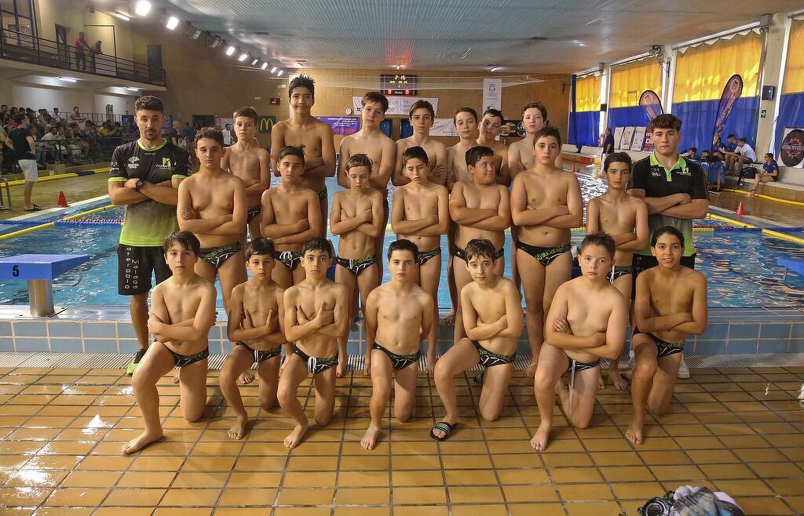 El Waterpolo Málaga, en Algeciras.