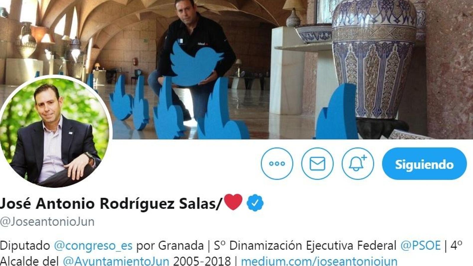 José Antonio Rodríguez Salas en Twitter.