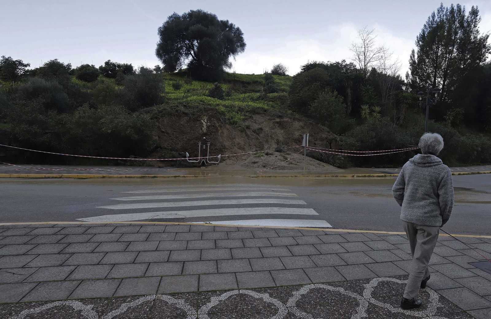 Fotos de los desperfectos provocados por las borrascas en Jimena de la Frontera