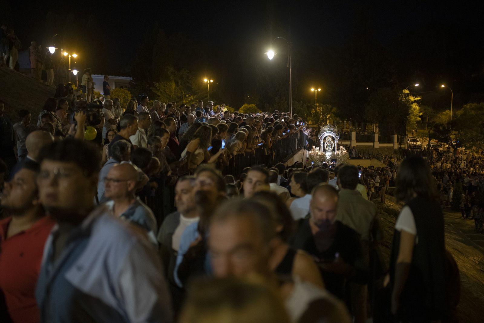 Imágenes de la recogida de la Virgen de la Cinta 2022