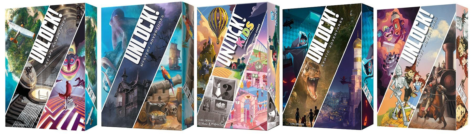 Serie Unlock! | Juegos de mesa de Asmodee