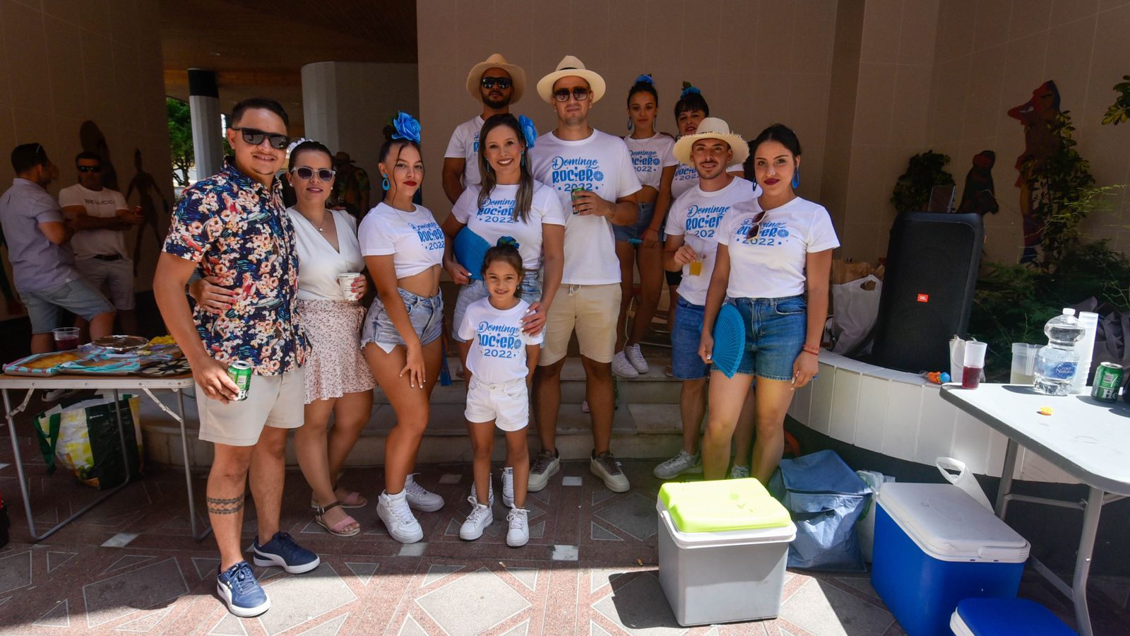 Las fotos del Domingo Rociero en el centro de la Línea