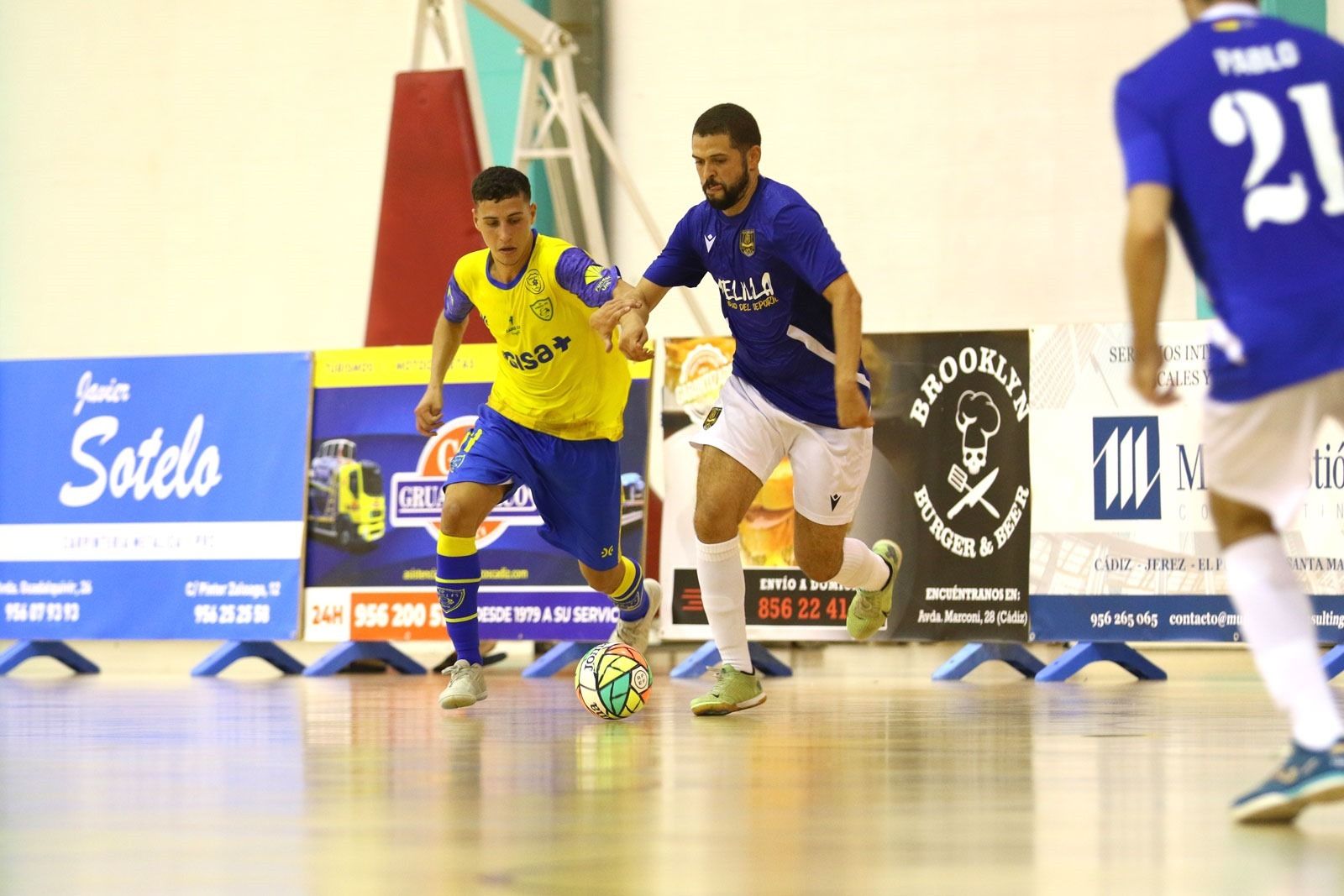 Una acción del partido.