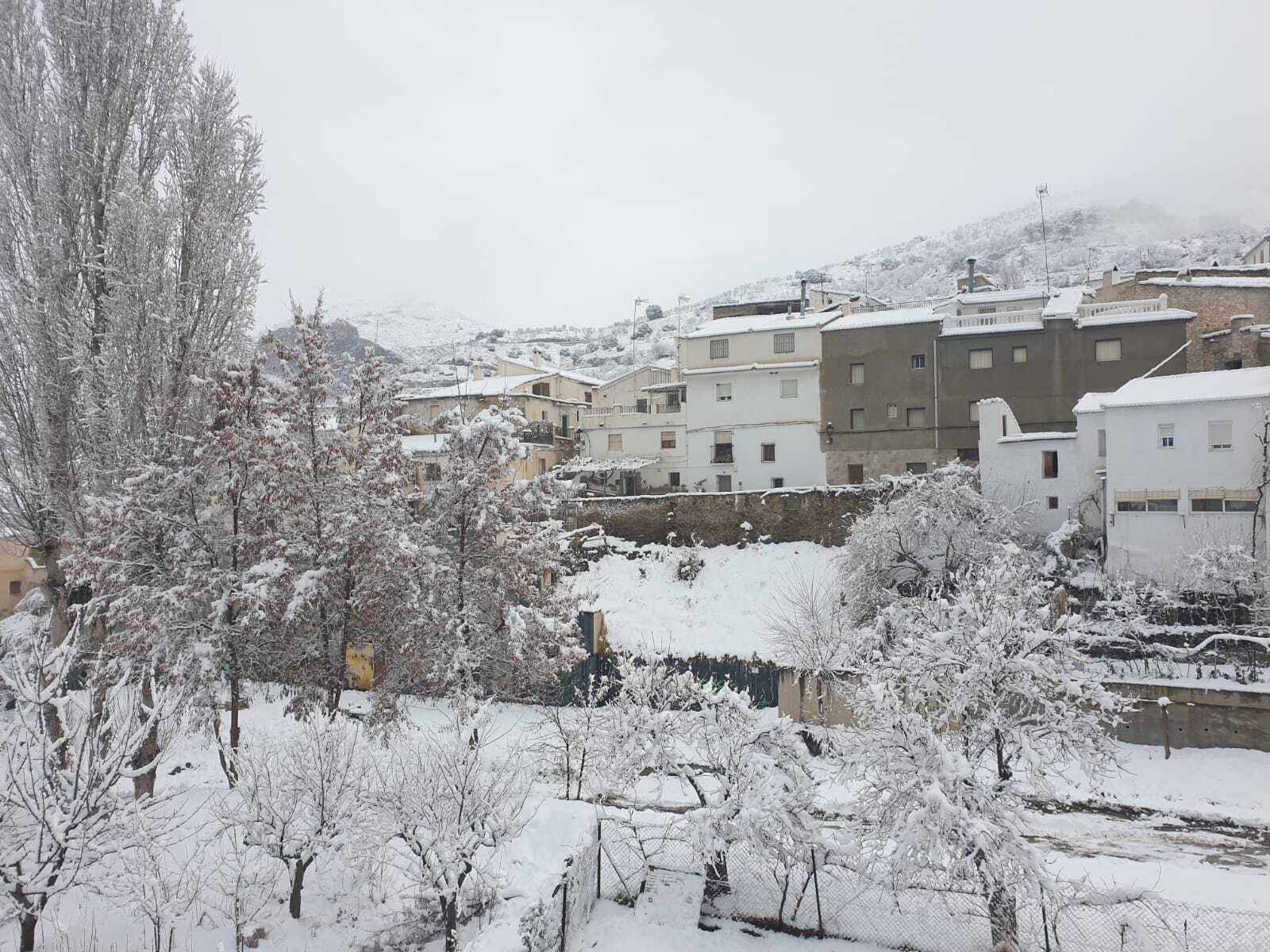 Primera gran nevada en Almería