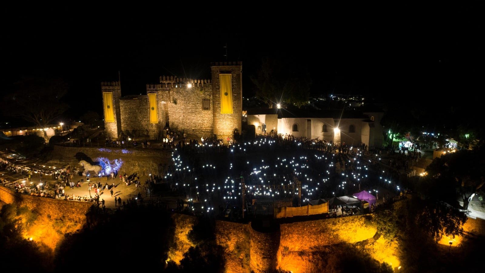 Las Jornadas Medievales se celebran el segundo fin de semana de agosto en el castillo.