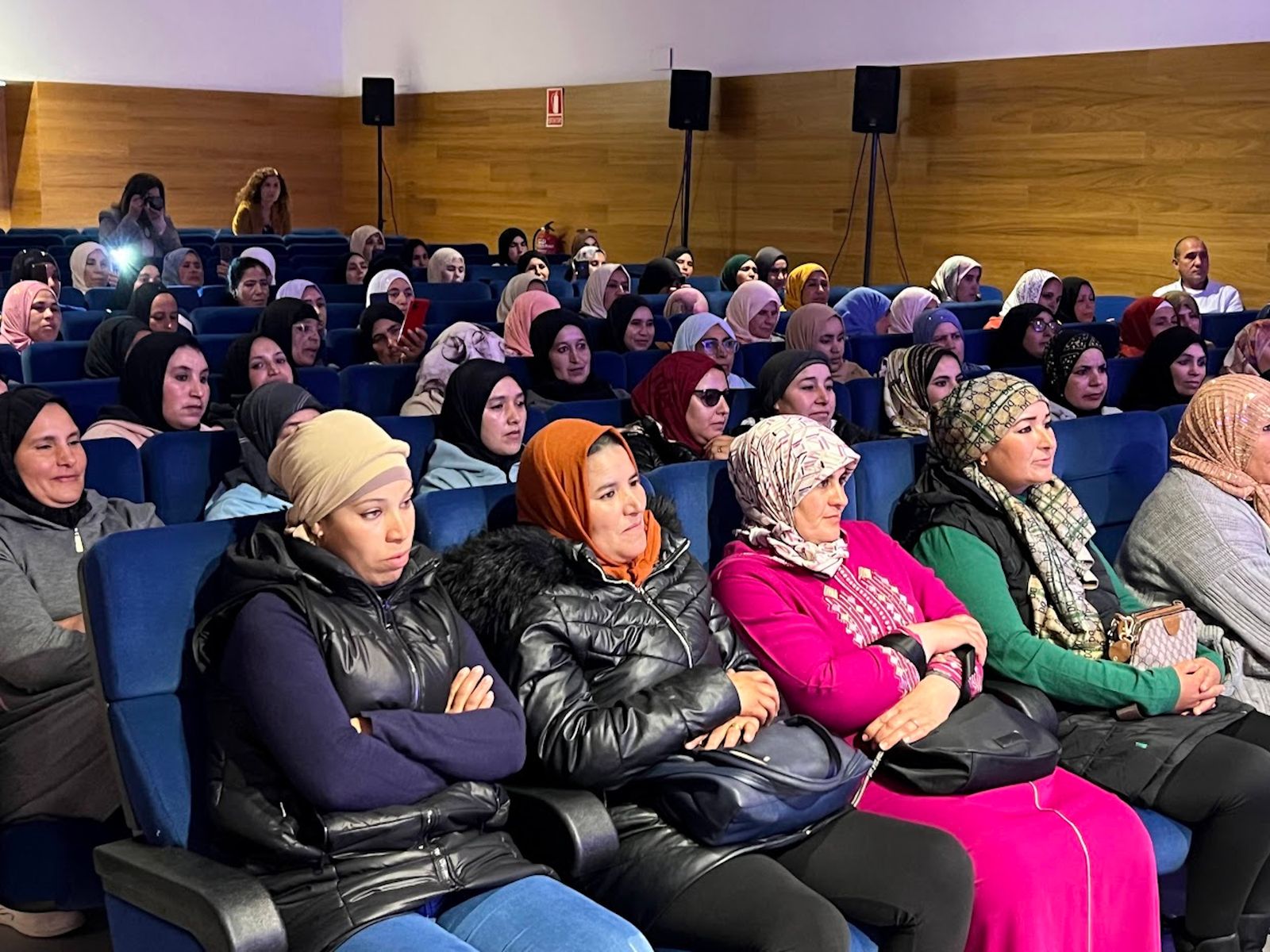 Mujeres marroquíes en el proyecto Wafira