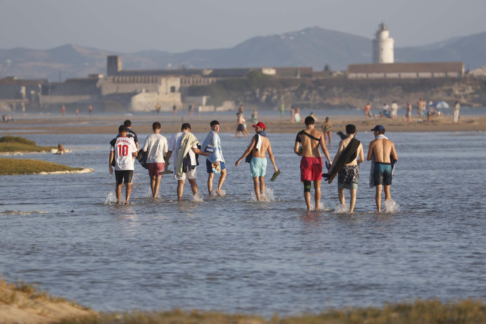 Las fotos del mar de fondo en las playas de Tarifa