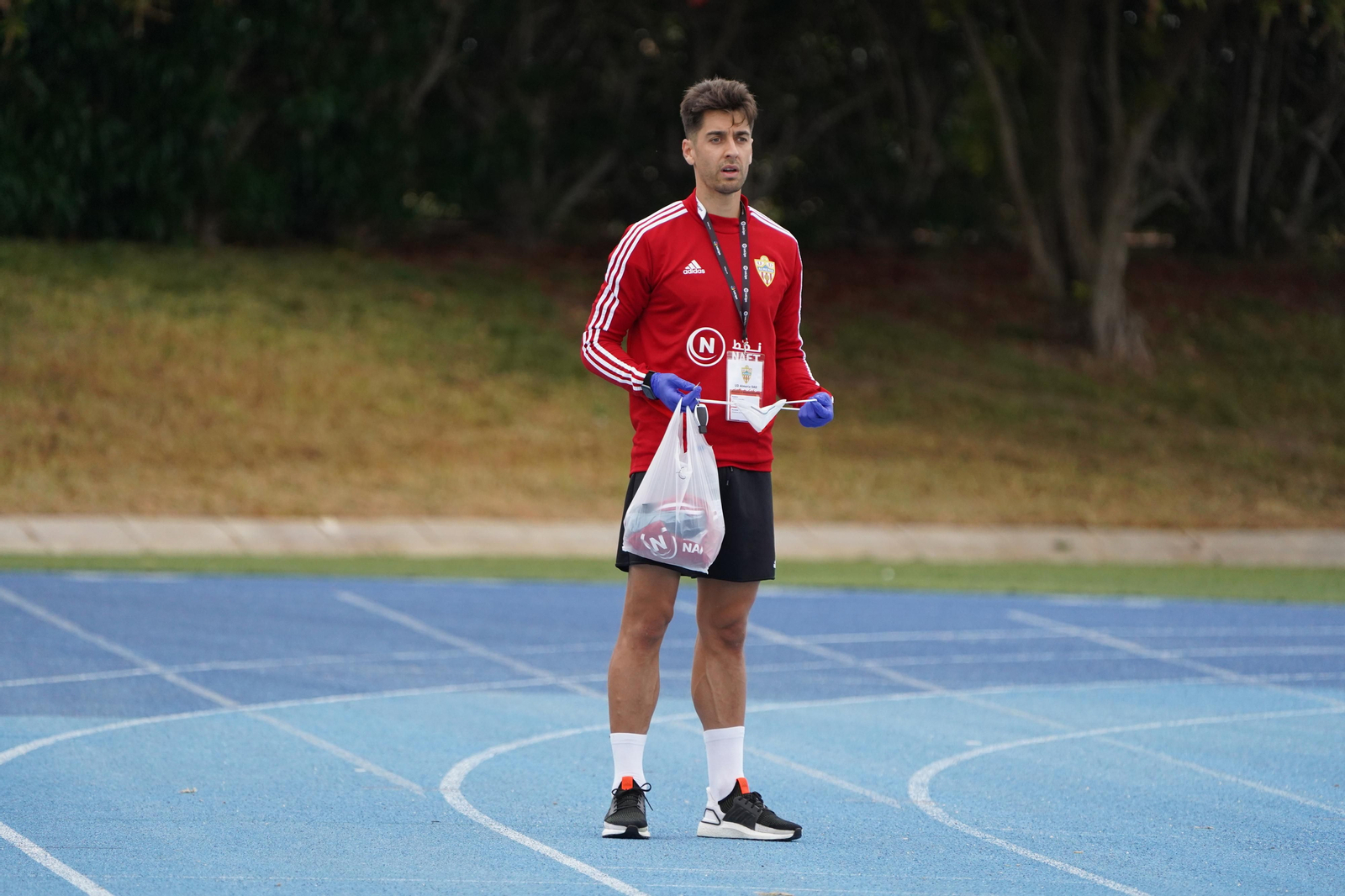 Entrenamiento de la UDA, viernes 15 de mayo.