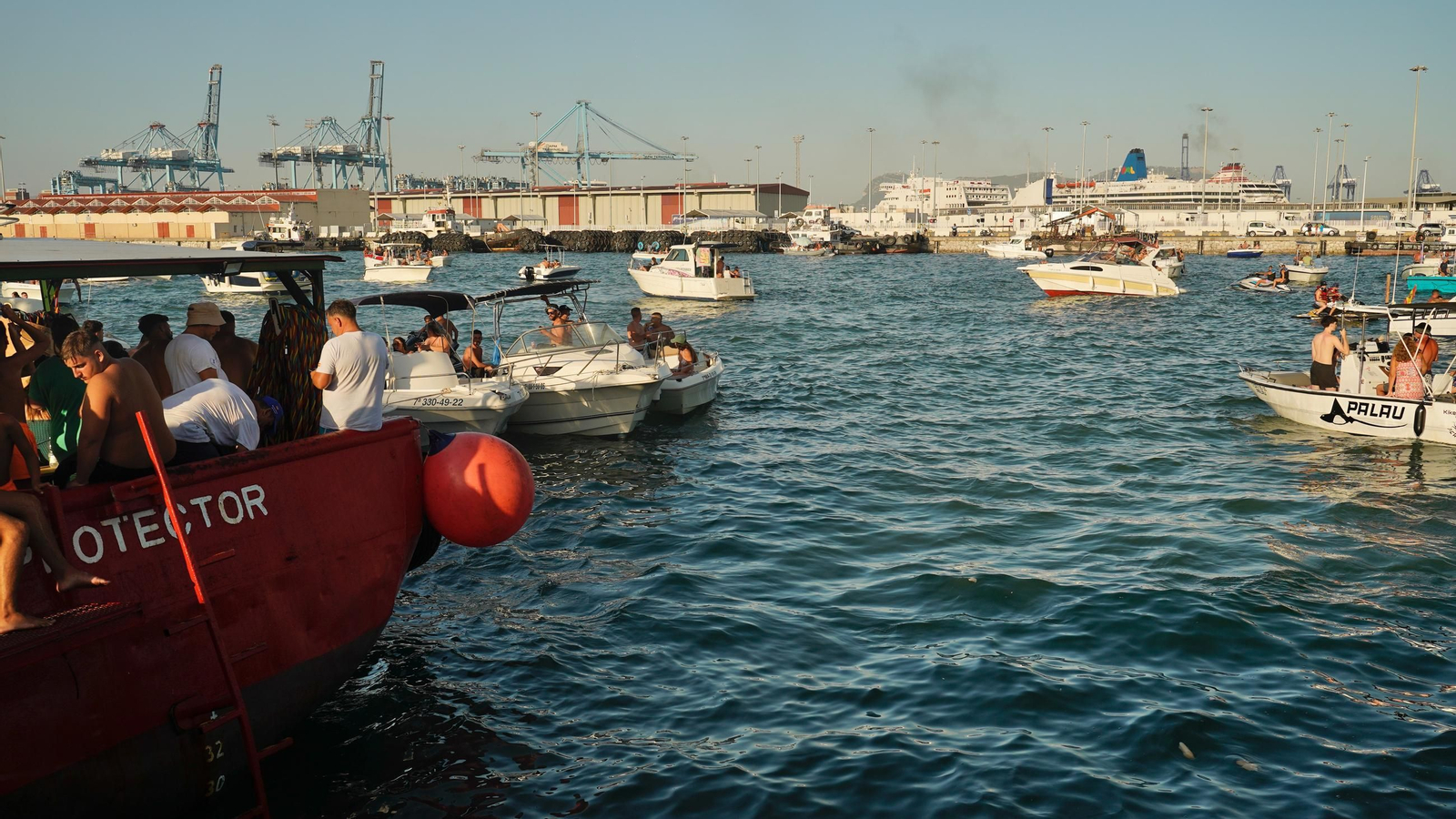Fotos de la procesión de la Virgen del Carmen en Algeciras