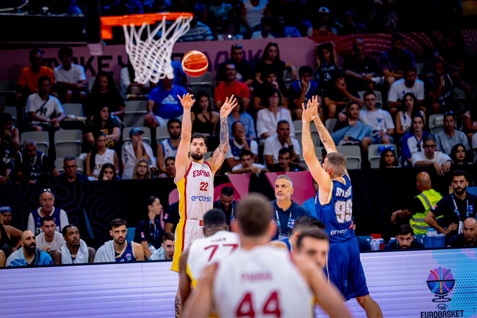 Las fotos del Chipre - España de baloncesto