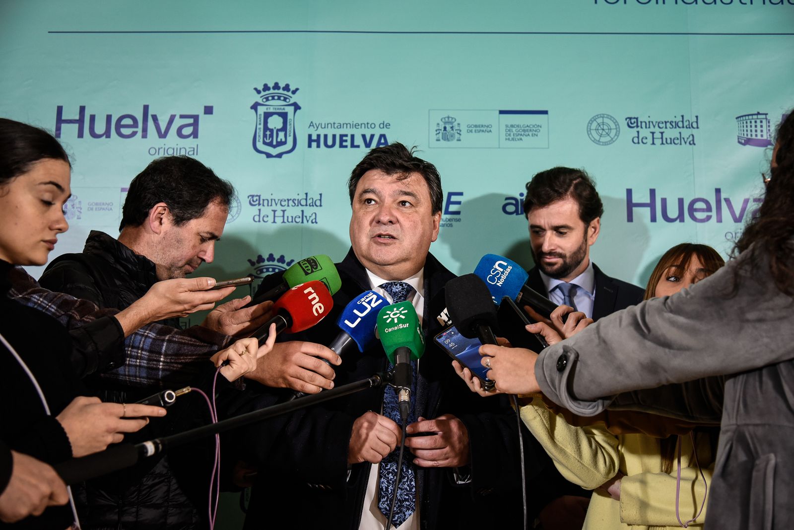 Imágenes del II Foro Nacional de la Industria Auxiliar de Huelva