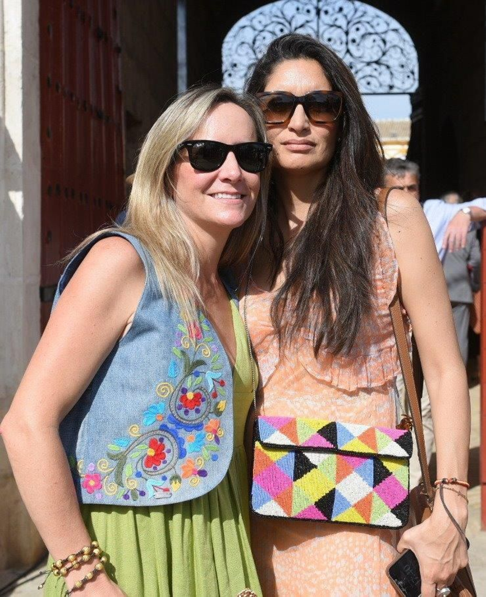 Tatiana Paredes y Mercedes Reece de Ecuador