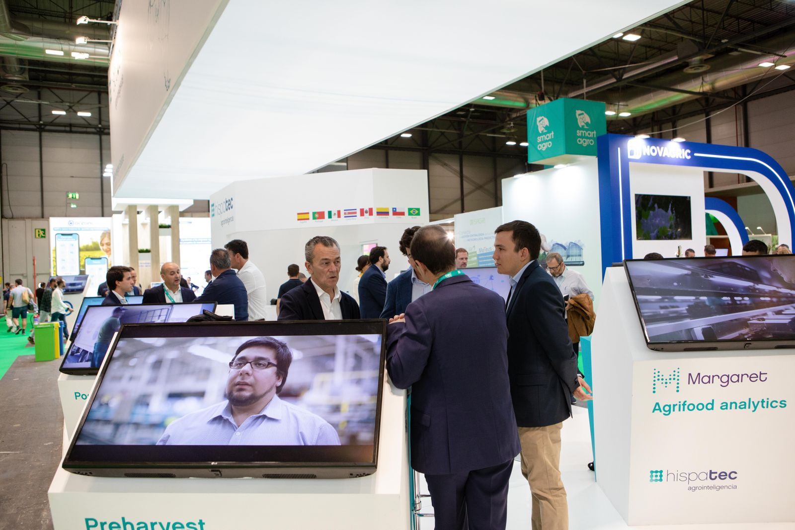 Stand de Hispatec en Fruit Logistica.