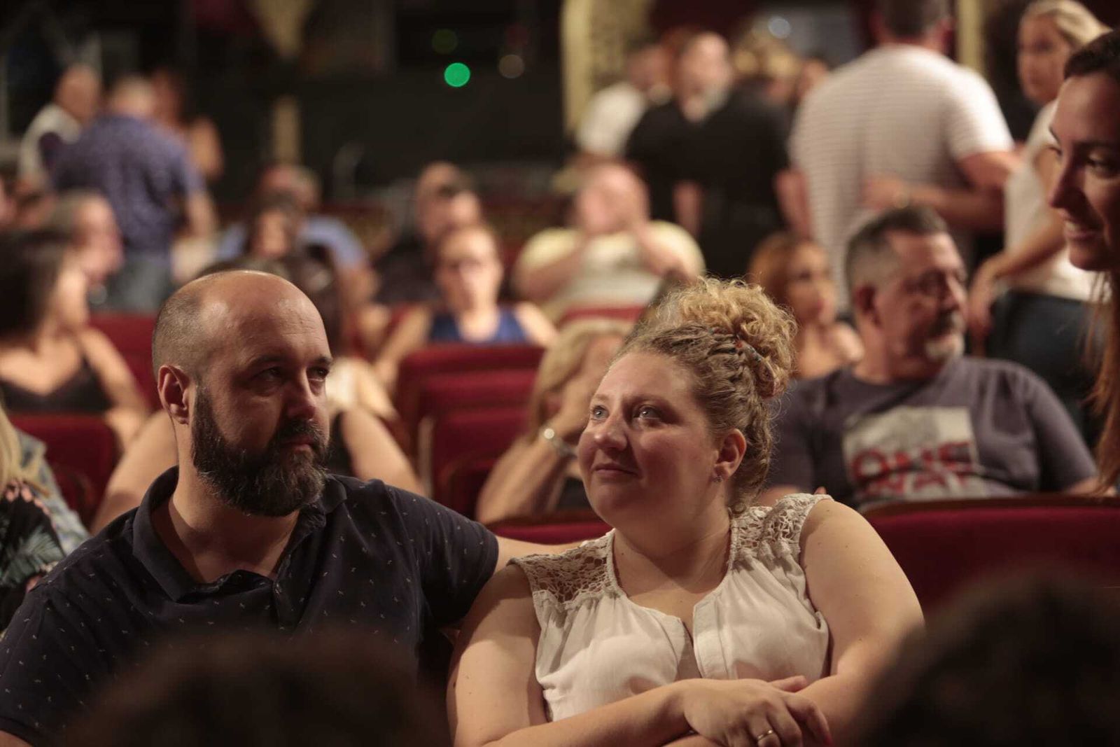 El ambiente en el teatro