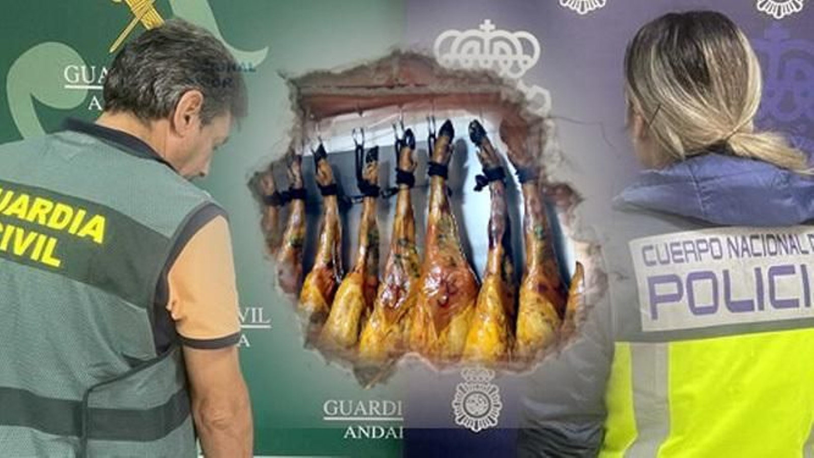 Caen en Sevilla dos butroneros que robaron más de 15.000 euros en productos ibéricos