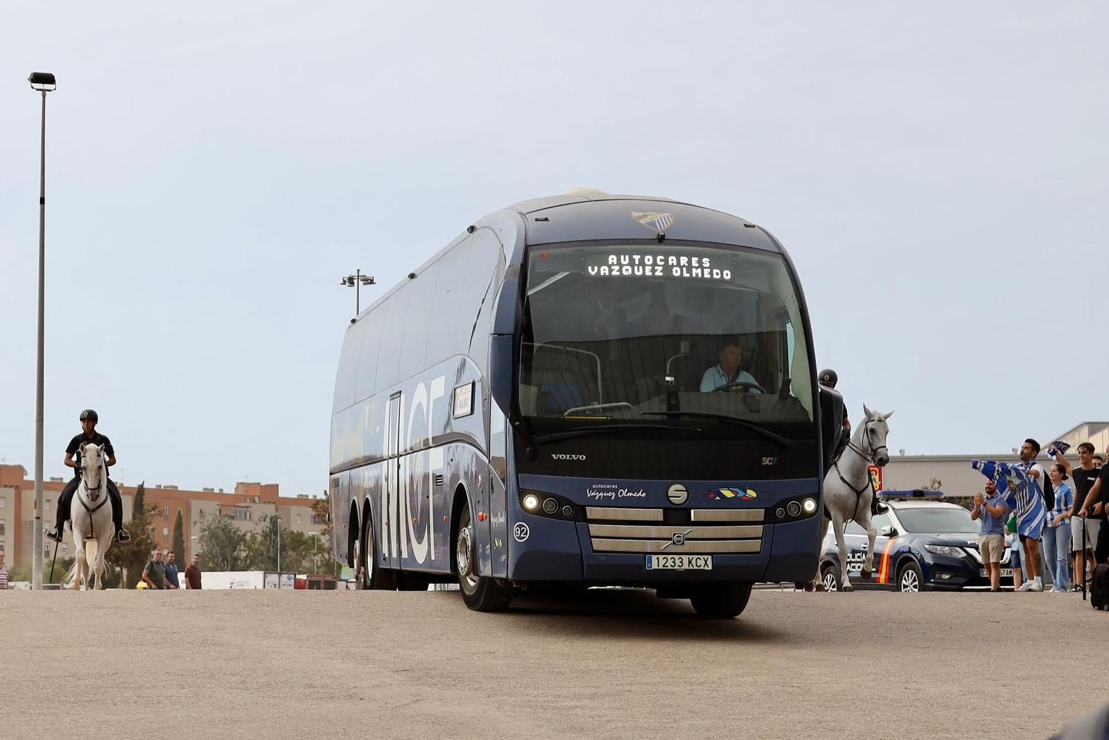 El Málaga, acompañado en Córdoba