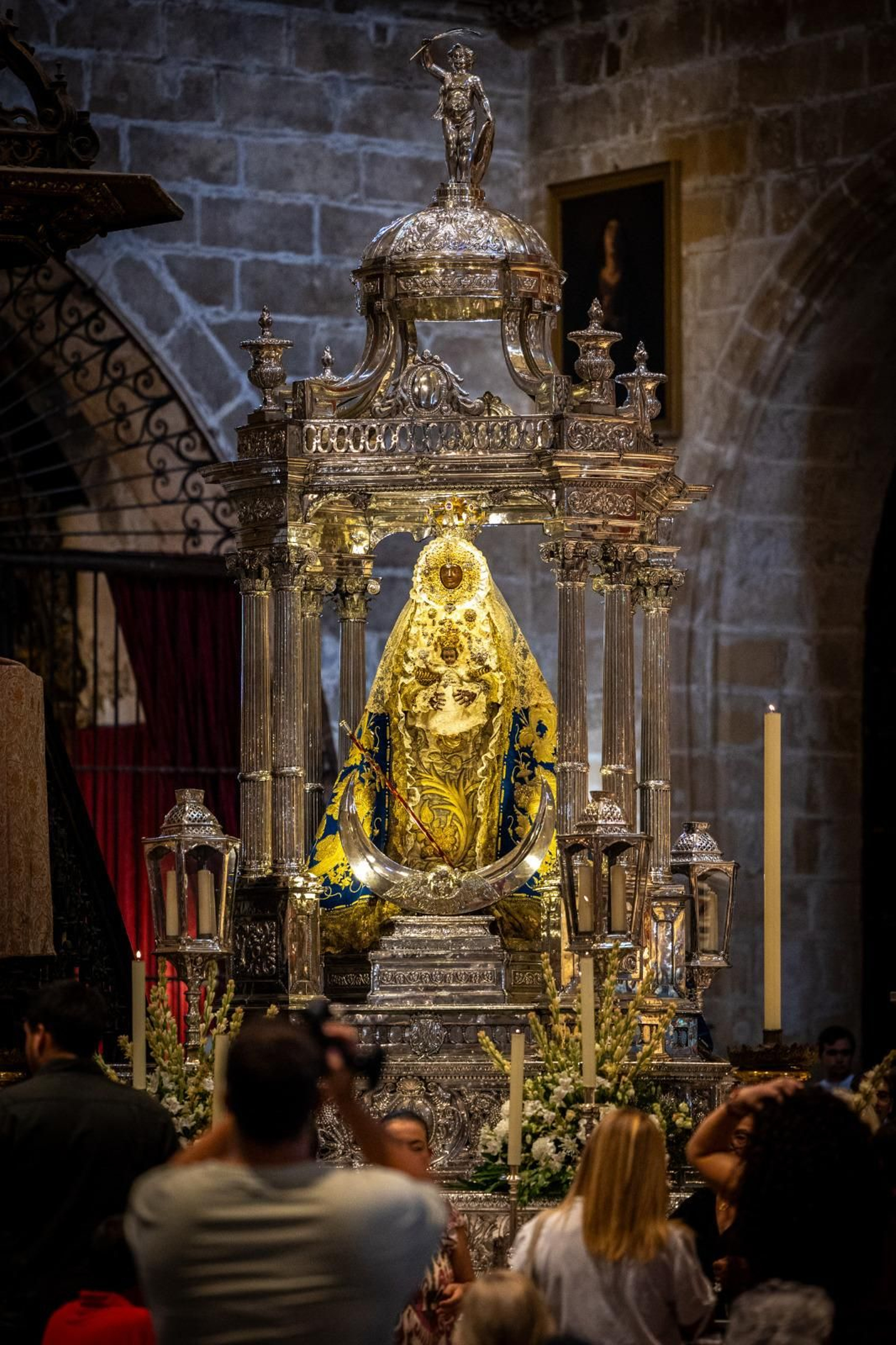 Todo listo para el día grande de la Patrona de El Puerto