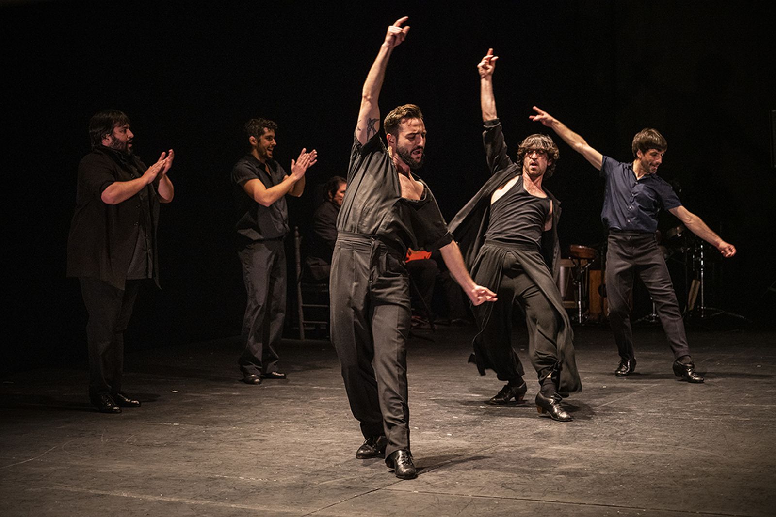 Un instante de la representación de 'La Confluencia'