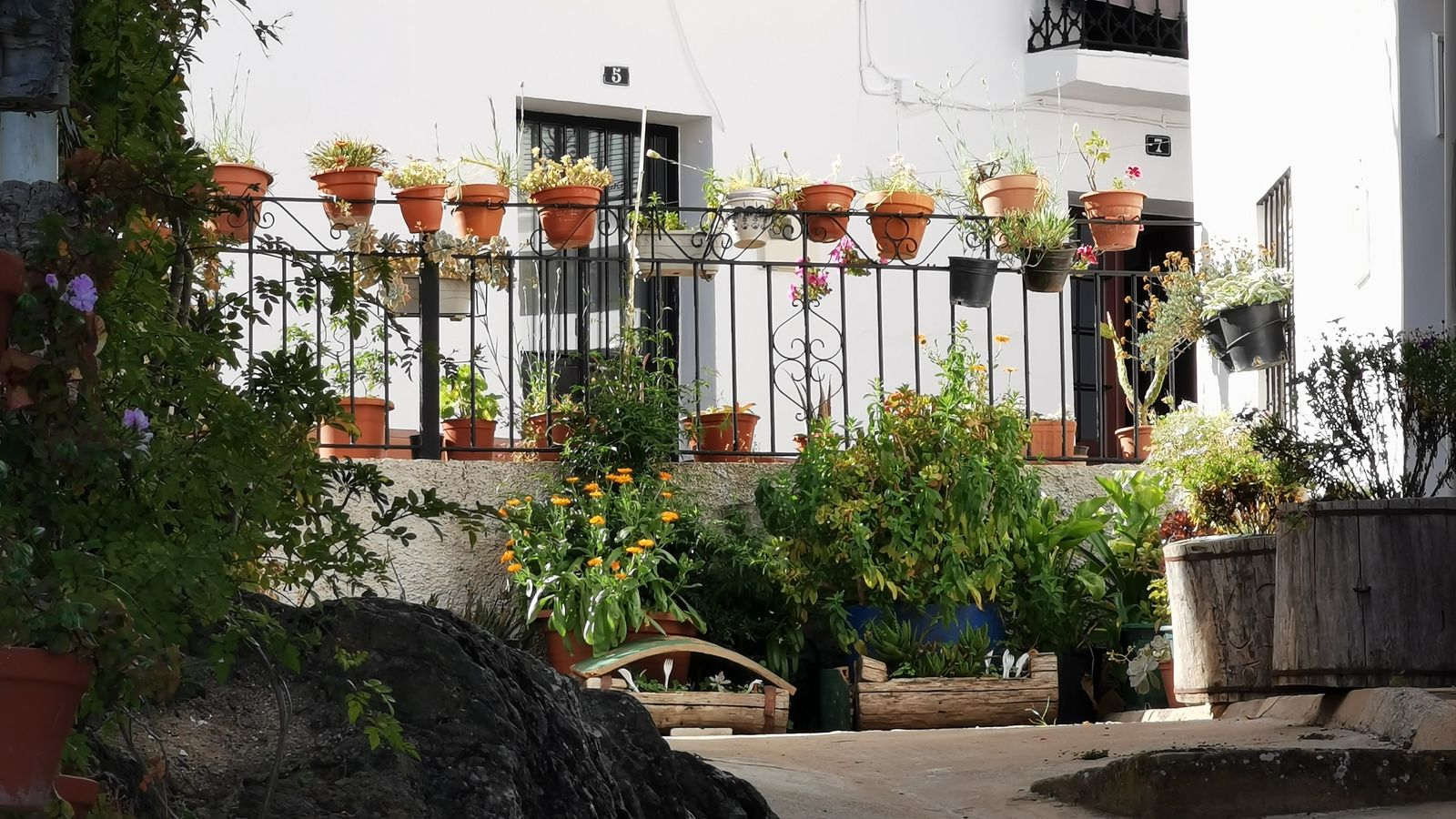 Detalle de una de las calles de Corteconcepción.