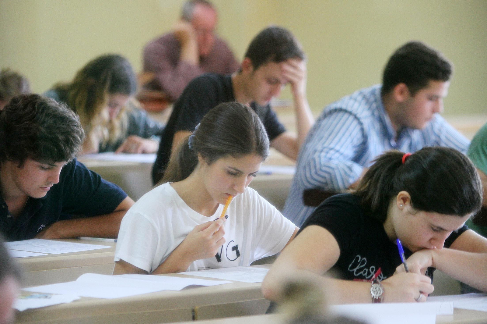 Pruebas de selectividad en la UHU