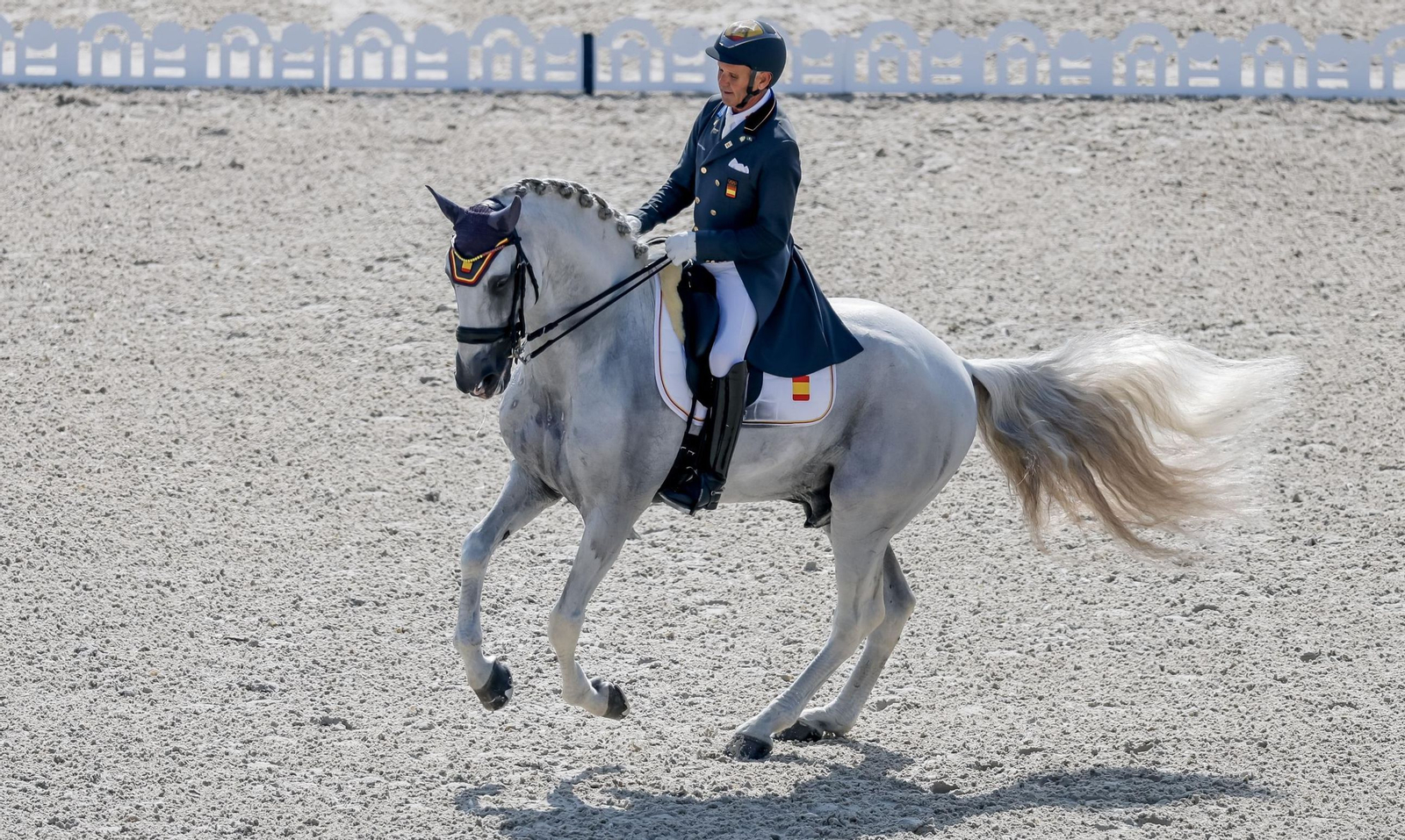 Juan Antonio Jiménez Cobo, durante su participación en París 2024.