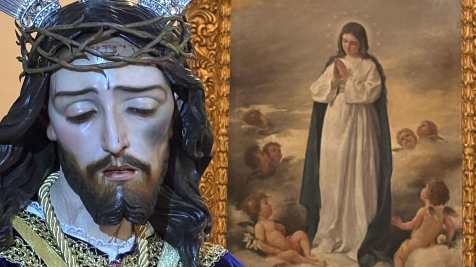 Nuestro Padre Jesús del Rescate en la Capilla Colegio Nazaret Siervas del Evangelio, Misión Escolar 2025