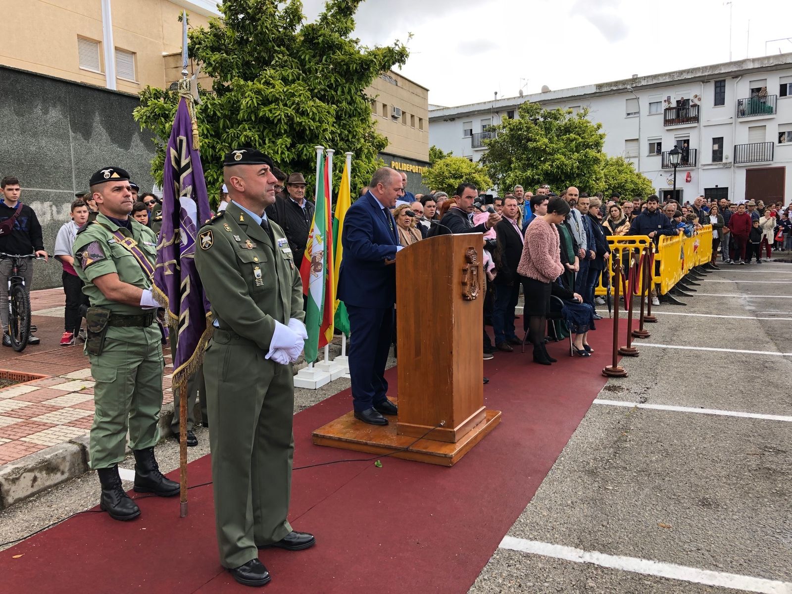 Homenaje a Samuel Aguilar en Los Barrios