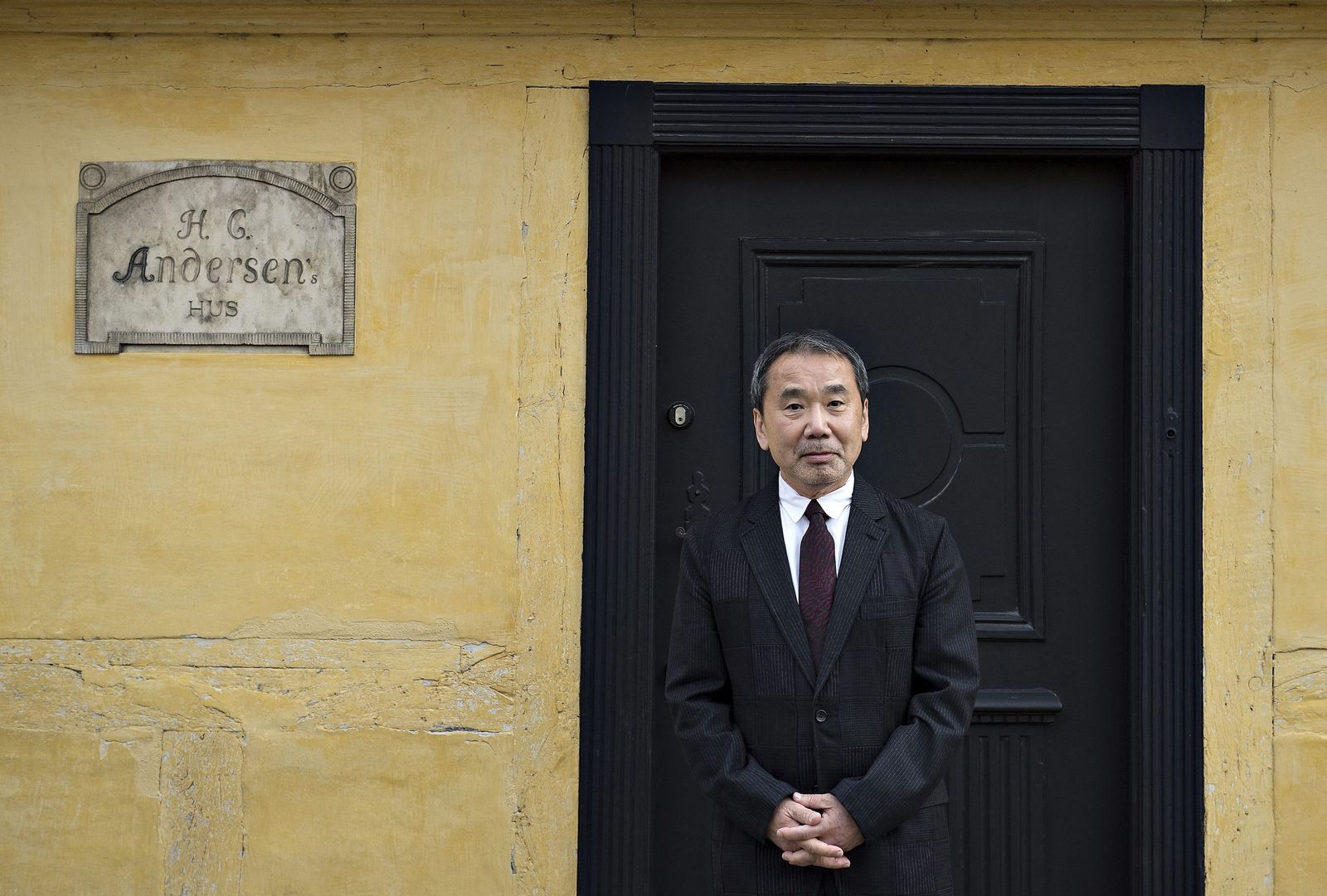 Haruki Murakami, en la casa de Hans Christian Andersen.