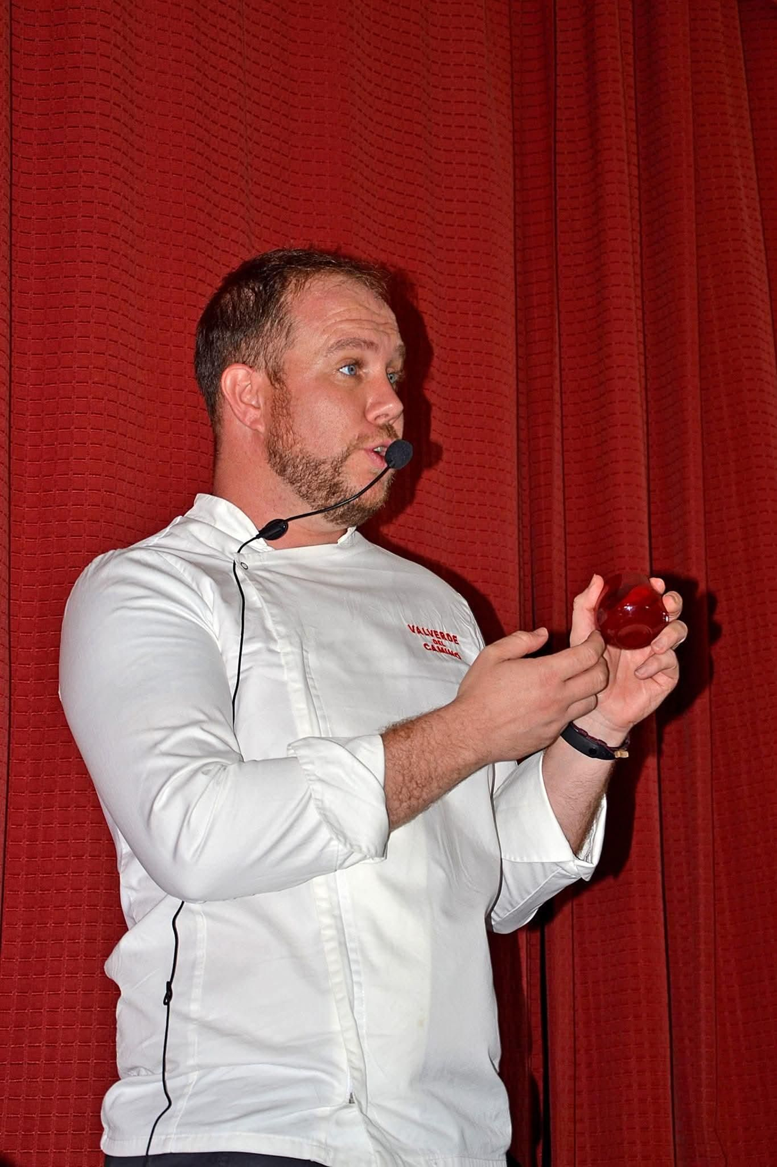 El chef Ángel Rivas