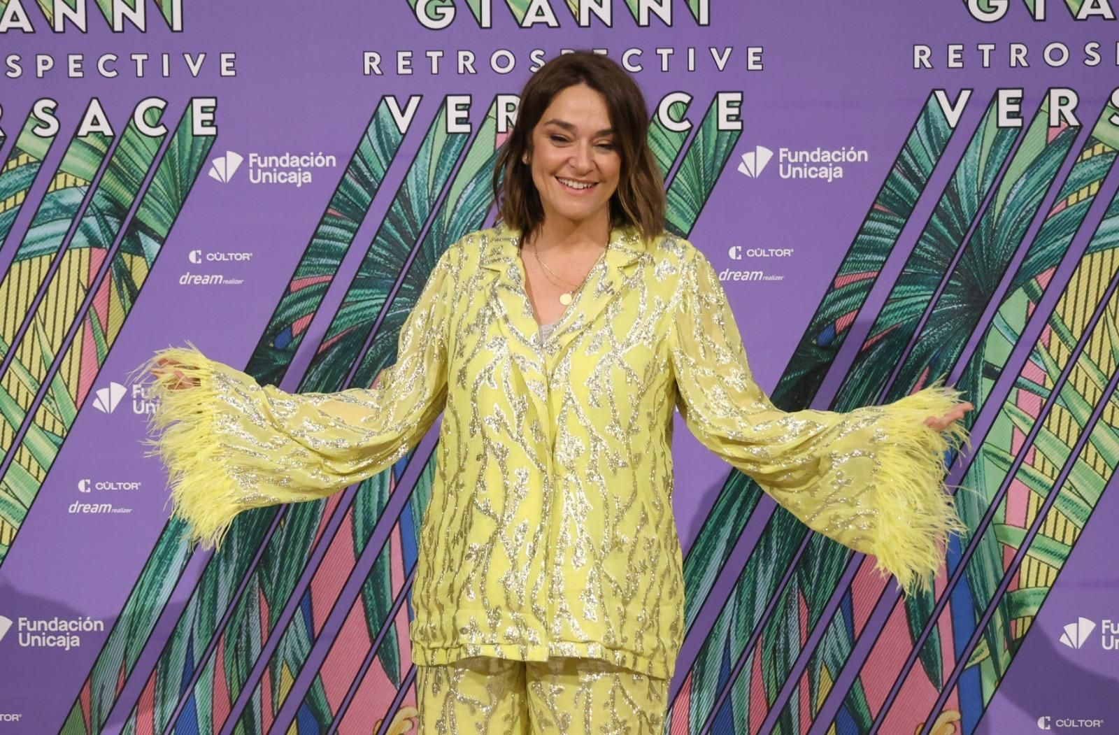 El photocall de la inauguración de la exposición de Versace en Málaga, en imágenes