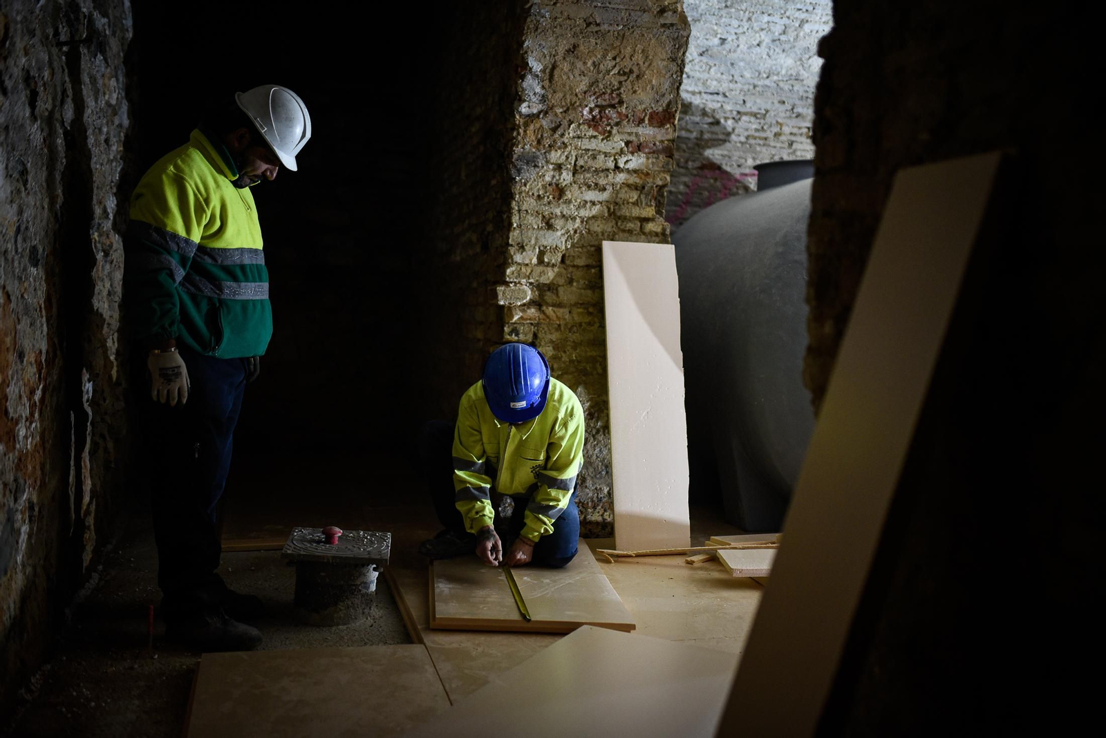 Imágenes de la restauración del edificio de Santa Fe