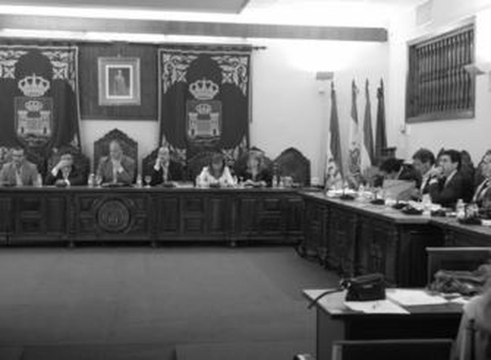 Imagen del pleno de la Corporación municipal.