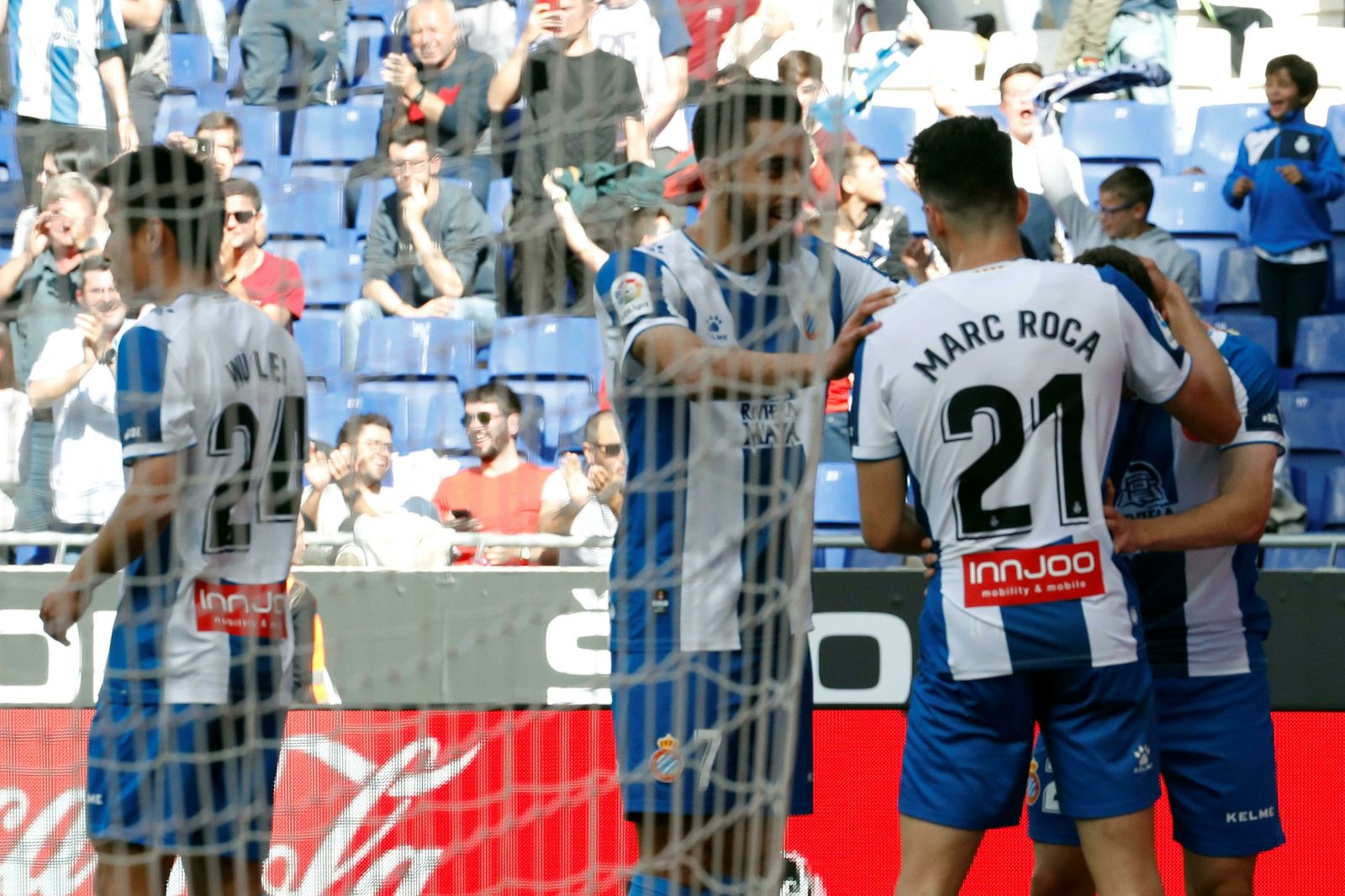 El Espanyol-Atlético, en imágenes