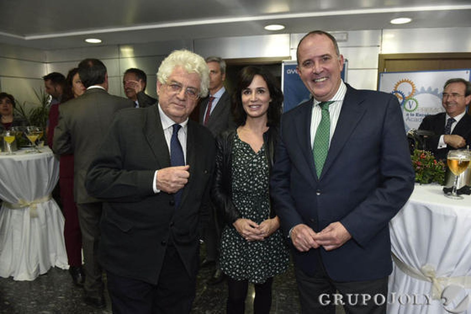 Enrique Cerdá-Olmedo, Isabel Aguilar y Luis Miguel Rufino. 

Foto: JUAN CARLOS VÁZQUEZ