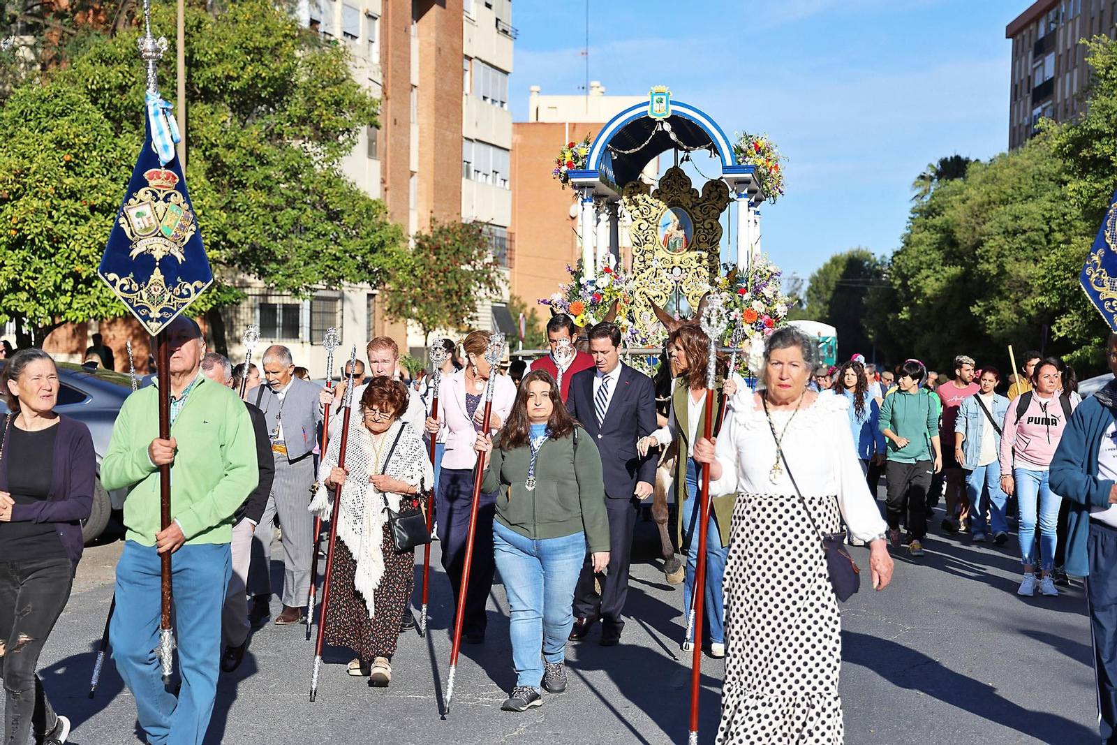 Imágenes de la salida de la Hermandad Ntra Sra de la Peña de Huelva