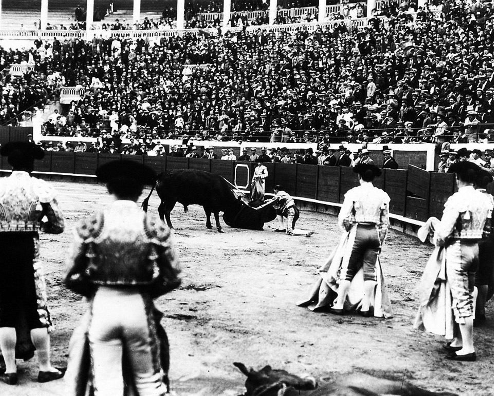 Así era la desaparecida plaza de toros Monumental de Sevilla