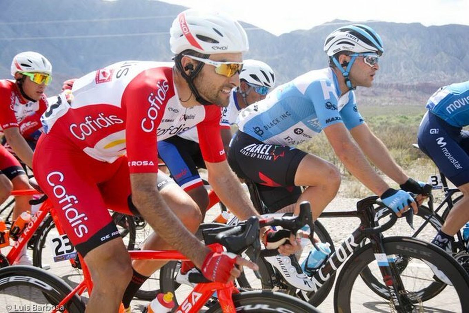 Maté, durante la Vuelta a San Juan.