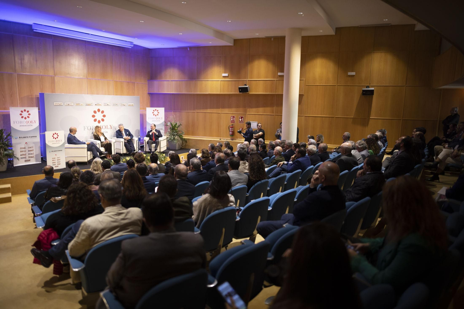 Imágenes del Foro Joly Andalucía Sostenibilidad en el Cluster portuario