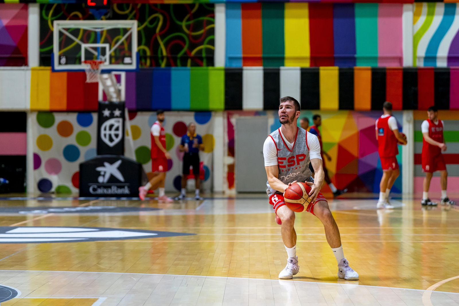 Fotos: Alberto Díaz, Brizuela y Barreiro ya entrenan con España